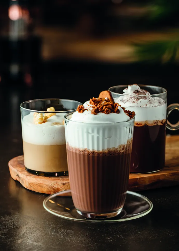 Assortiment boissons chaudes