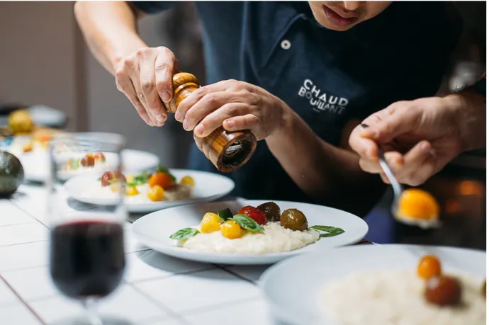 Dressage plat Chaud Bouillant